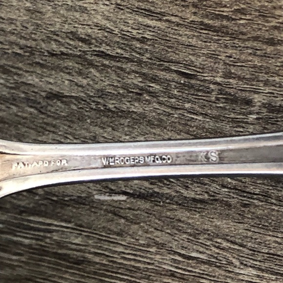 Vtg Wm Rogers Silver Gravy Ladle - Picture 7 of 9